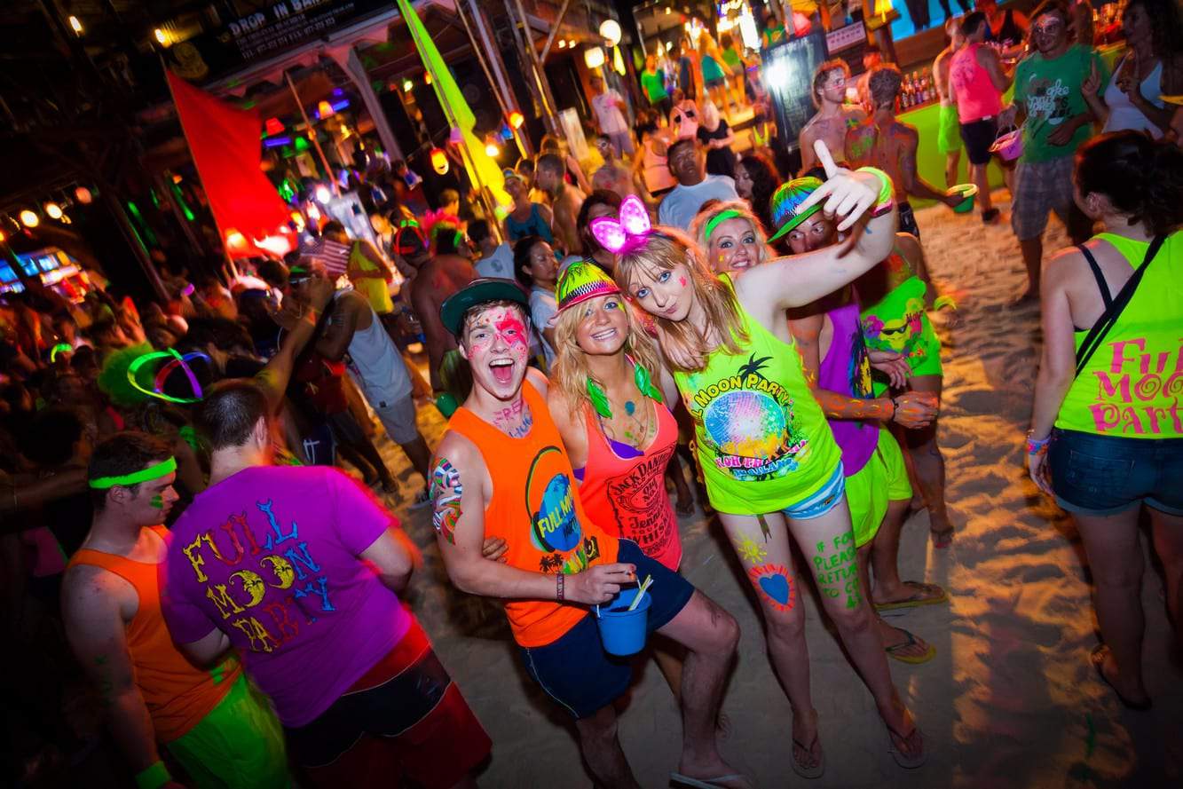 Koh Phangan Full Moon Party - 2018/2019 Dates, Map & Accommodation